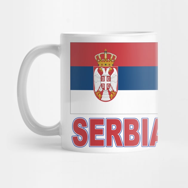 The Pride of Serbia - Serbian Flag Design by Naves